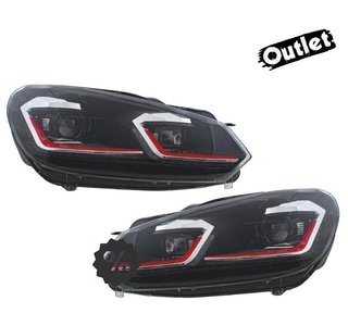 EV FAROS VOLKSWAGEN VW GOLF 6 08-13 LOOK GTI GOLF 7 DINAMICO