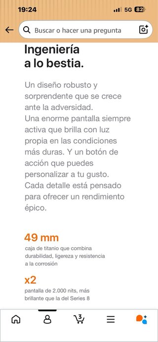 Apple Watch Ultra 49mm GPS+Celular