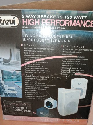 Altavoces Trevi HTS 9420 120W Negros