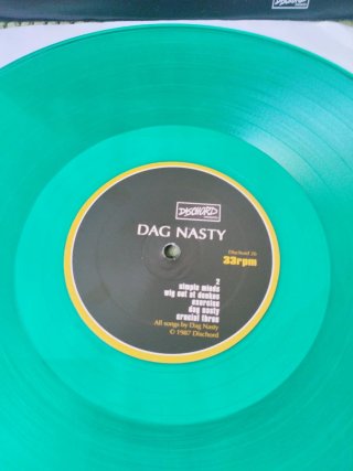 DAG NASTY LP WIG OUT AT DENKOS PUNK BAD RELIGION