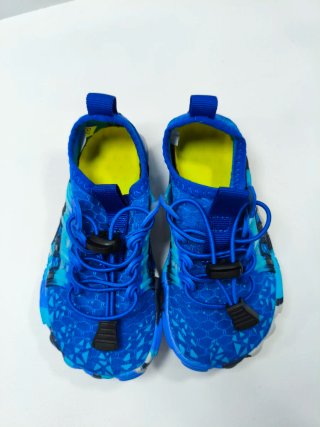 Zapatillas barefoot infantiles azules