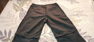 Pantalón desmontable Quechua gris