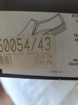 Zapatos de vestir Ángel Infantes Marrones Talla 43