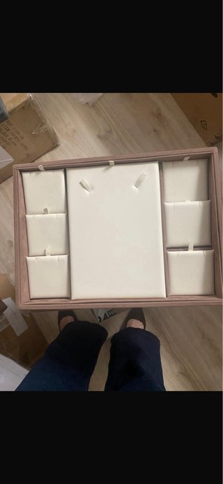 Bateas Joyería Alta Calidad Beige/Marrón (pvp/ud)