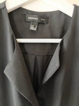 Mono Mango Negro Talla M