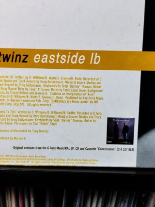 Vinilo G-Funk Twinz - Jump Ta This/Eastside LB 12"