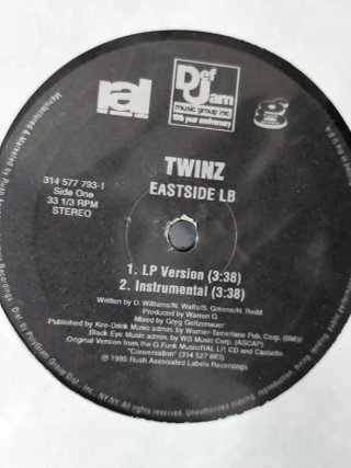 Vinilo G-Funk Twinz - Jump Ta This/Eastside LB 12"