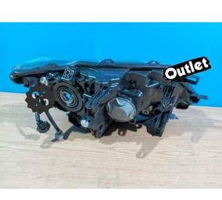 EV FARO IZQ PARA NISSAN XTRAIL 14-18 LED FONDO NEGRO R014358