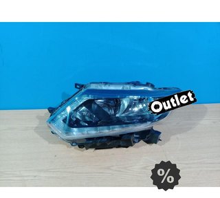 EV FARO IZQ PARA NISSAN XTRAIL 14-18 LED FONDO NEGRO R014358
