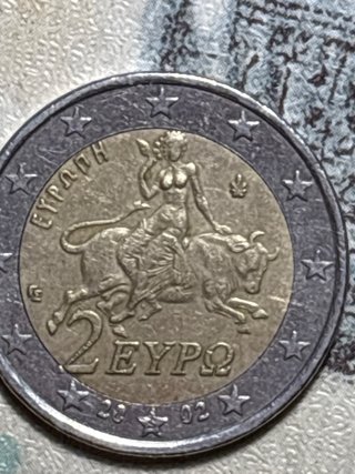 Moneda 2€ Grecia 2002 Europa