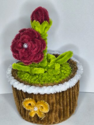 Flores artificiales decorativas