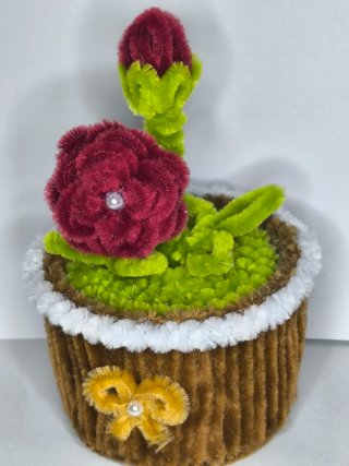 Flores artificiales decorativas