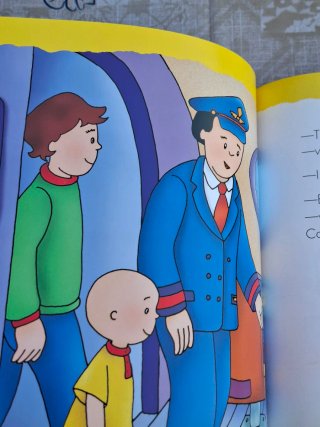 Lote 4 libros (caillou en catalán) tapa dura