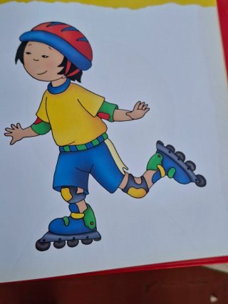 Lote 4 libros (caillou en catalán) tapa dura