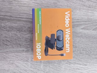 Webcam HD 1080p Negra