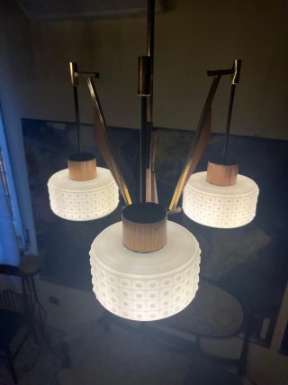 Lampada Sospensione ZONCA Anni'50
