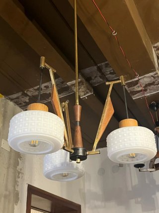 Lampada Sospensione ZONCA Anni'50