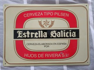 Chapa Estrella Galicia Pilsen