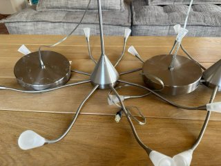 Lámparas techo IKEA Höby estilo moderno