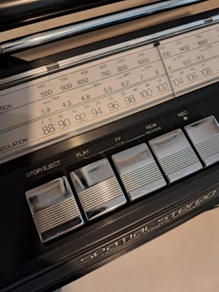 Philips AR508  Boombox Radio Cassette, perfecto