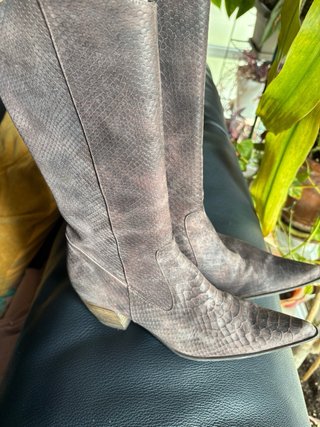 Botas marrones piel T37