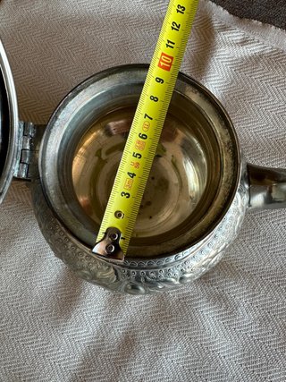 Tetera Marroquí Grande Plata