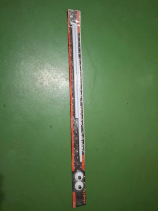 Barra para cortina de ducha angular