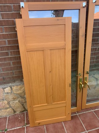 Ventanas de madera con cristal