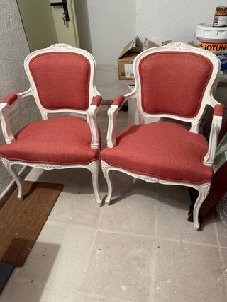 Butacas Isabelinas nuevas. 100€ pareja