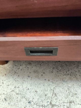 Mueble TV y mesa centro teka