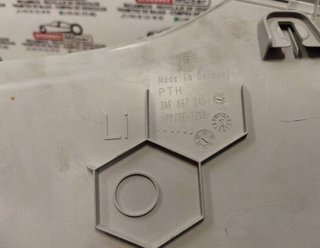 166136 moldura 3af867245 volkswagen passat basis