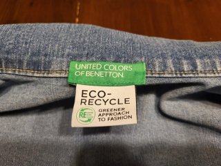 Chaqueta vaquera Benetton niña