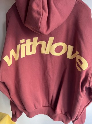 Scuffers Sudadera Original Burdeos Talla S Nueva