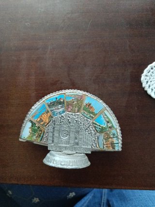 Recuerdo abanico Mallorca, servilletero