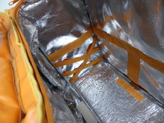 Mochila reparto Just Eat térmica naranja
