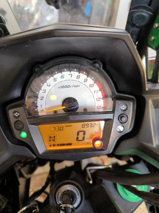 Kawasaki Versys 650 Negra/Gris