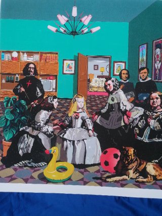 Cartel Meninas Equipo CRÓNICA. ARTE