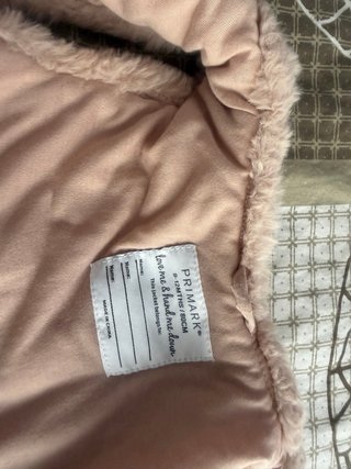 Chaleco de pelo para bebé