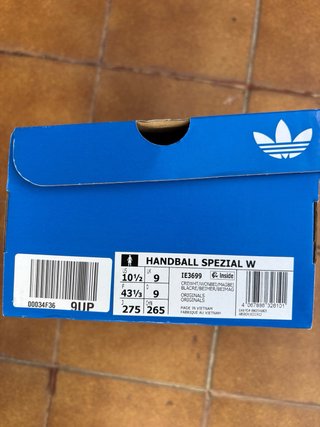 Adidas Handball Spezial Negro y Turquesa