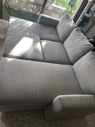 Sofá cama modular gris