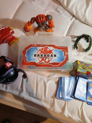 Lote Juguetes Bakugan, Pokemon, Bola de Z