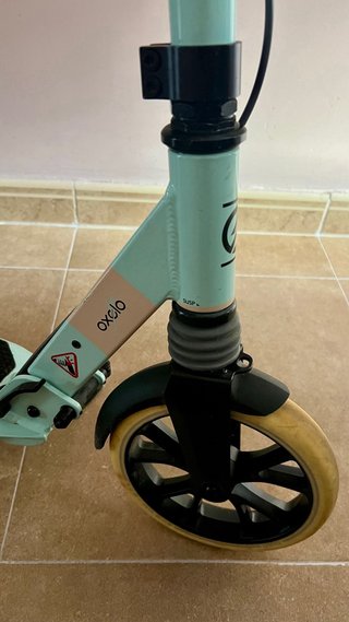 Patinete Adulto Oxelo Town 7 XL Suspensión Verde