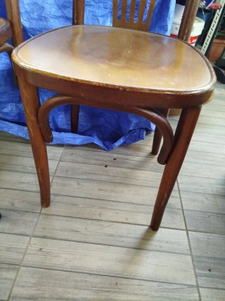5 Sedie Thonet in Legno Marrone