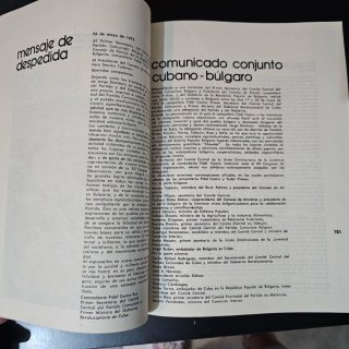 Libro Fidel Castro discursos políticos edición
