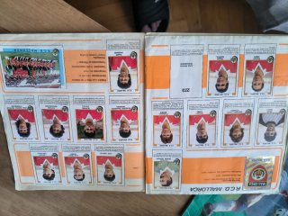 Álbum Fútbol 88 Panini 1ª División