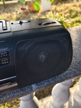 Radio Cassette Panasonic Negra
