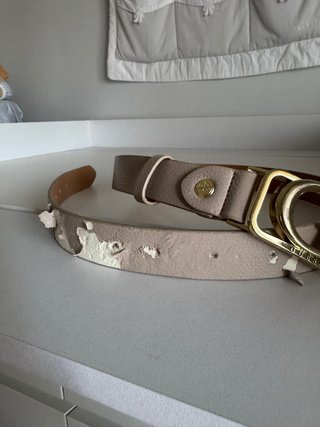 Cintura Guess Beige/Oro Taglia M 95cm