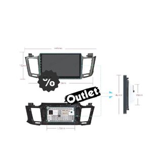 EV RADIO GPS ANDROID 12 PARA TOYOTA RAV4 13-17 M010188L1