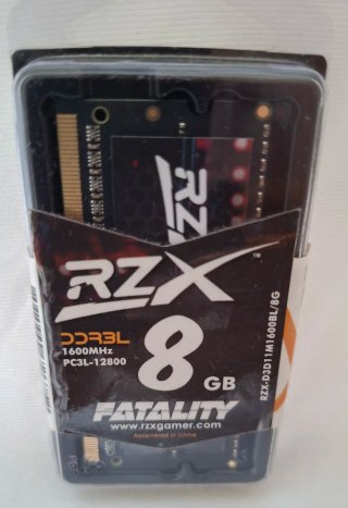 Memoria RAM RZX DDR3L 8GB 1600MHz