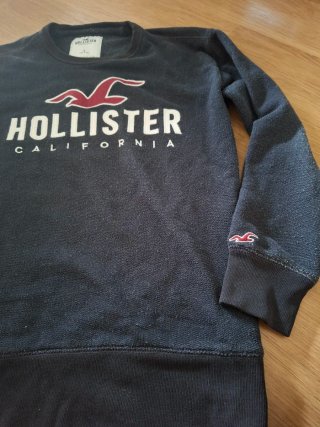 Sudadera Hollister Hombre Negra